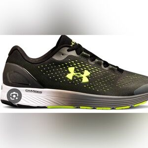 Under Armour Charged Bandit 4 in Black/Yellow